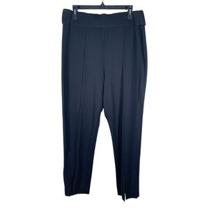 J&L Atelier Black Pull On Ankle Pants Size 1X EUC #DS-1711